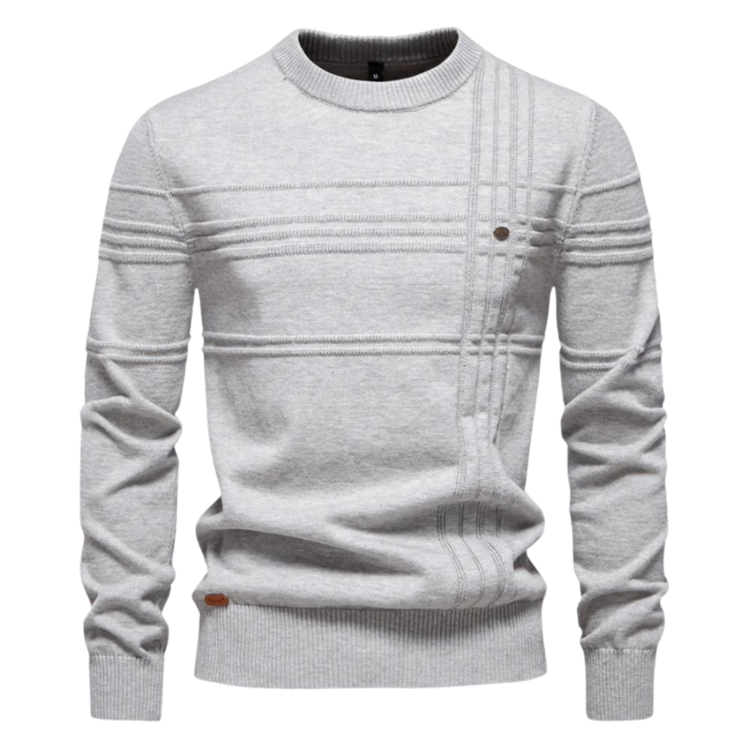 Koelman | Stylischer Herrenpullover mit Karo-Design 
