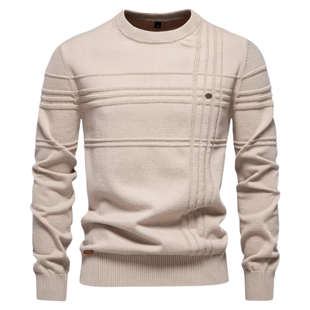Koelman | Stylischer Herrenpullover mit Karo-Design 
