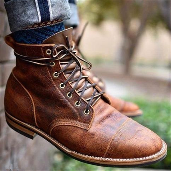 Edward | Stiefeletten aus Kunstleder