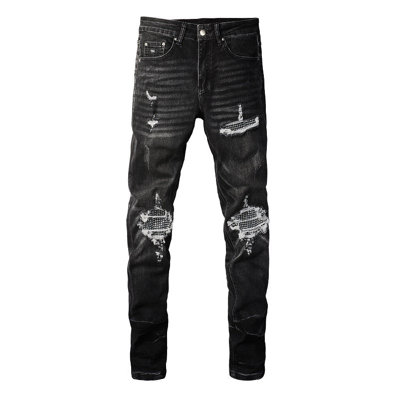 Schwarze Savage Jeans