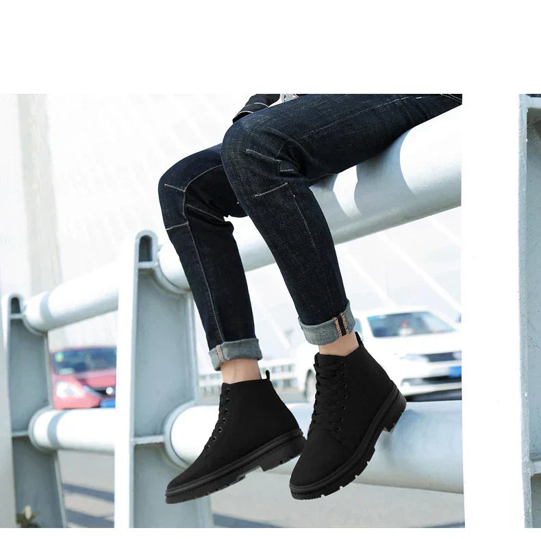 Stiefeletten +6CM +8CM +10CM