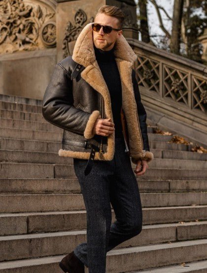 Gabriel | Schaffell-Lederjacke 