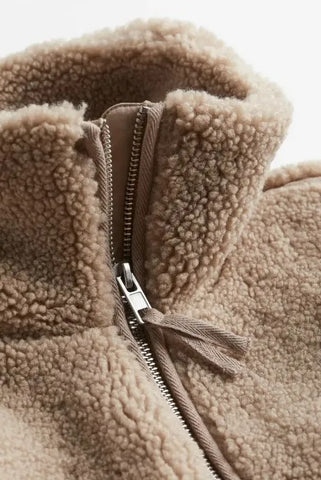Deli | Weicher Teddymantel 