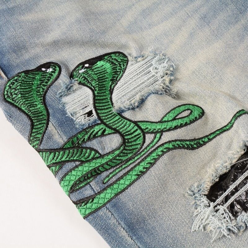 Schlangenjeans