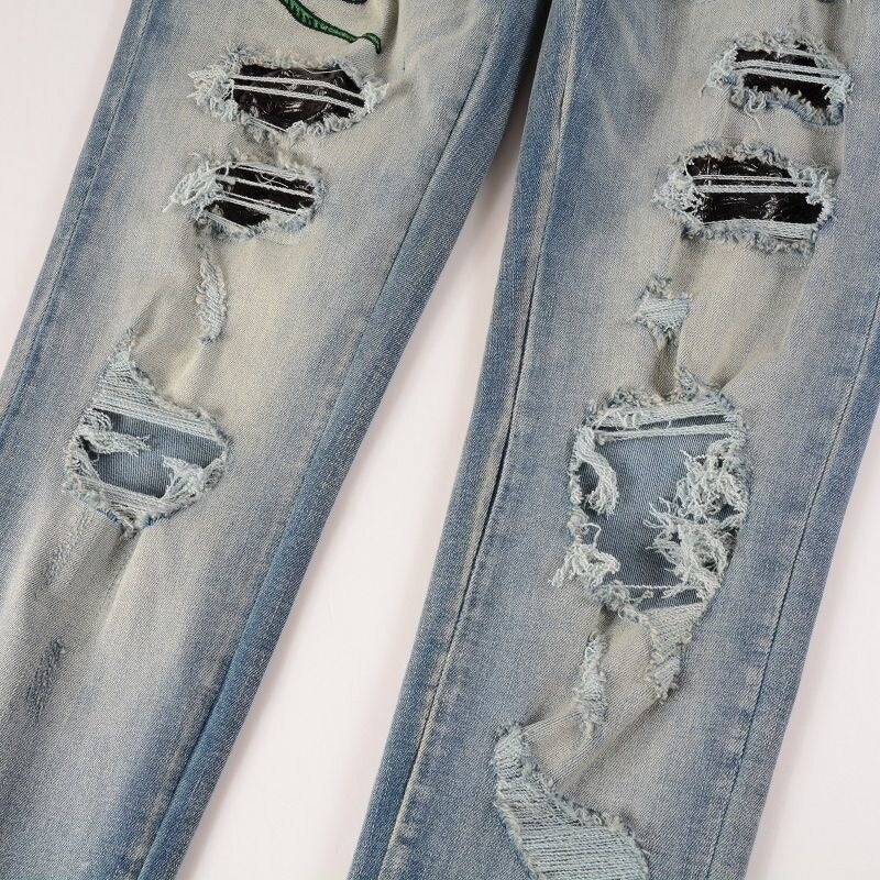 Schlangenjeans