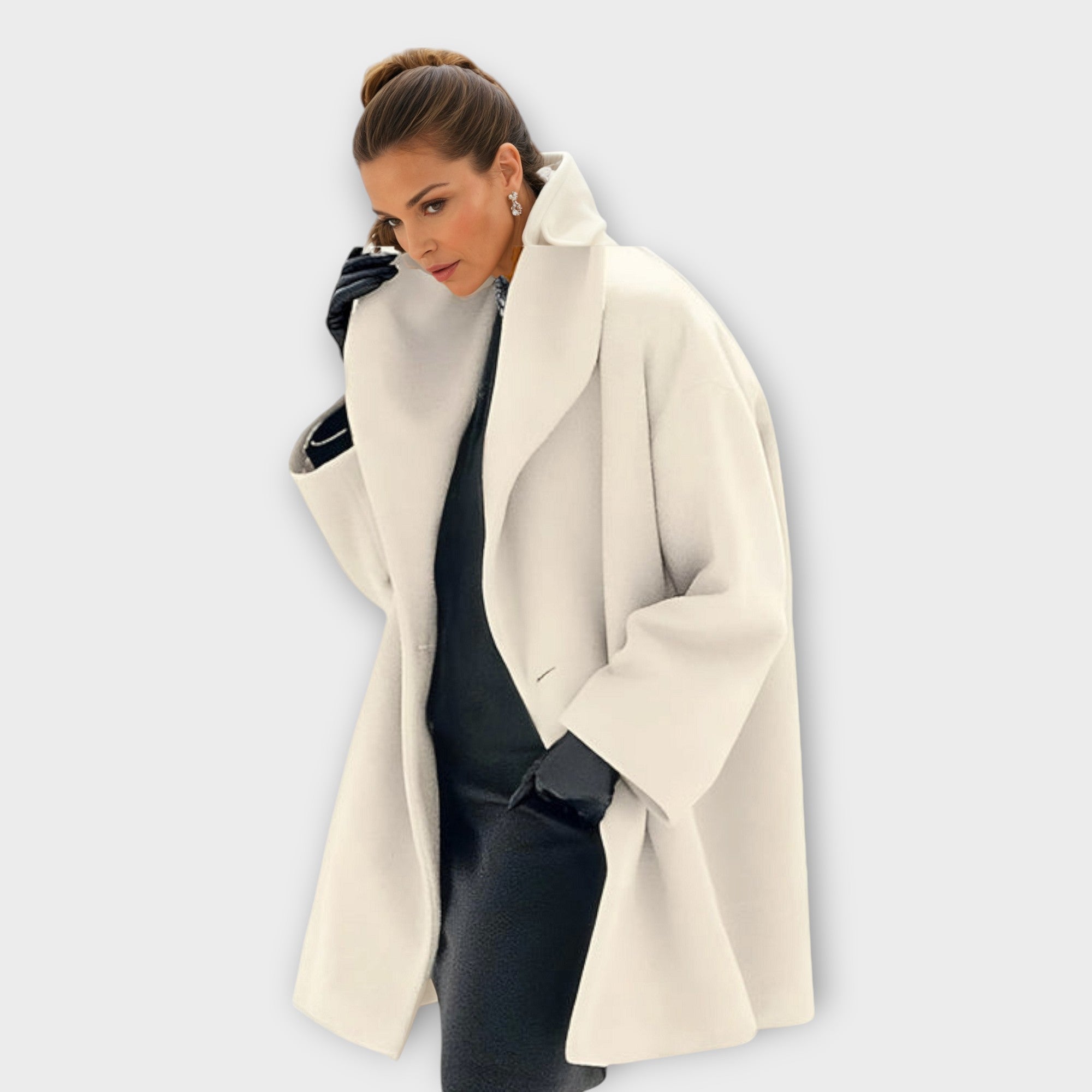 Sofia | Eleganter Wollmantel für Herbst &amp; Winter 