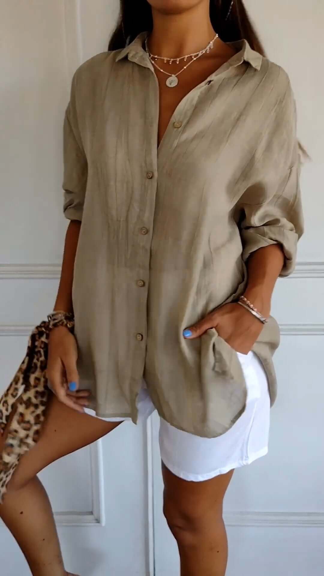 Fenrika | Plissierte Charm-Bluse