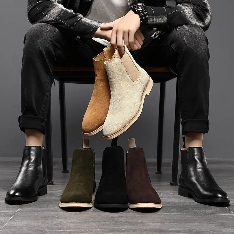 Wildlederstiefel