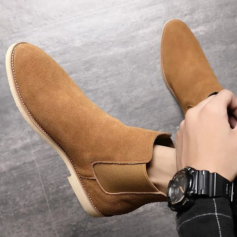 Wildlederstiefel