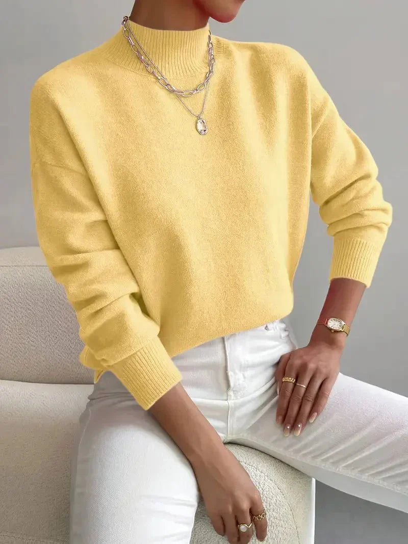 Lena | Eleganter Rollkragenpullover 