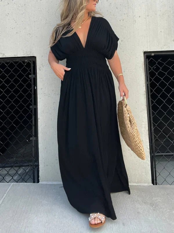 Gesmoktes Maxikleid