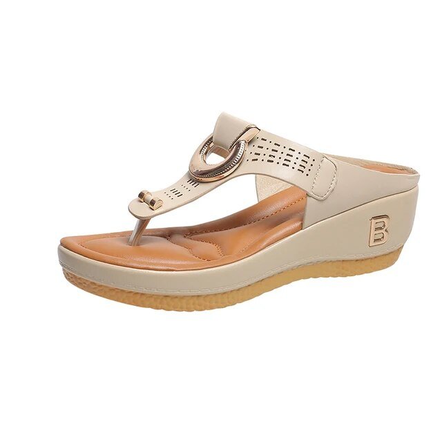 Blythe | Elegante Keilsandalen