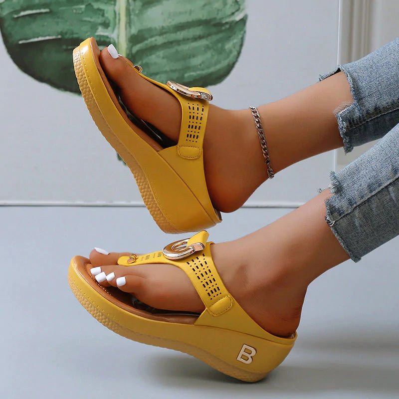 Blythe | Elegante Keilsandalen
