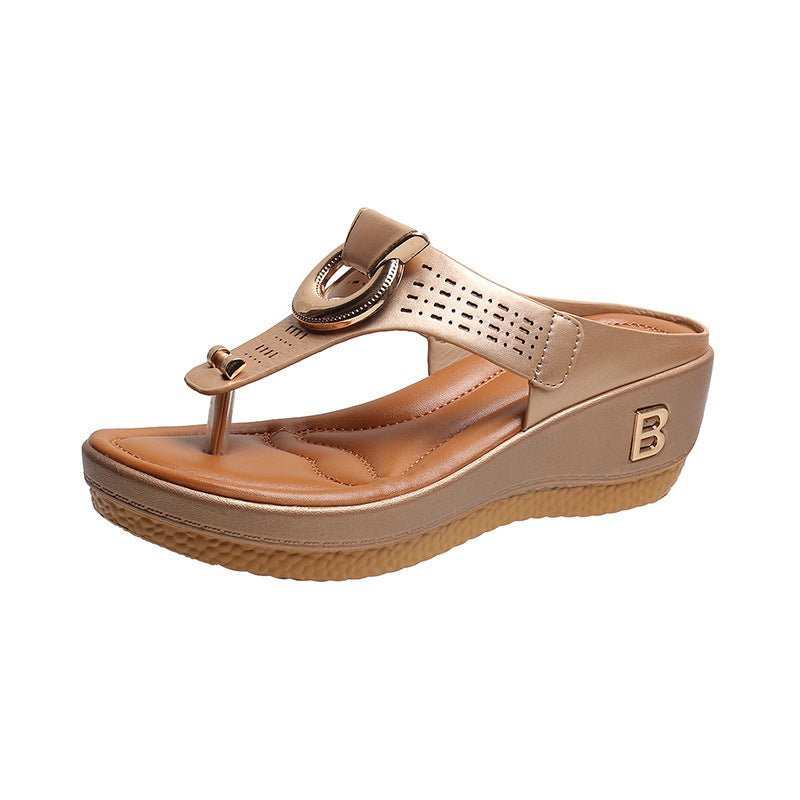 Blythe | Elegante Keilsandalen