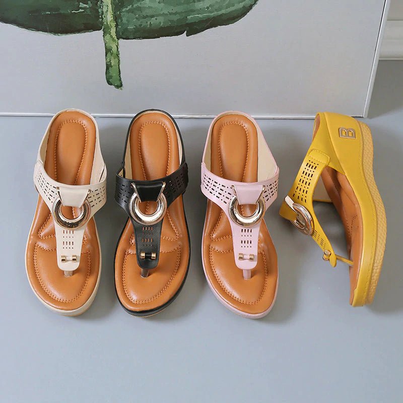 Blythe | Elegante Keilsandalen