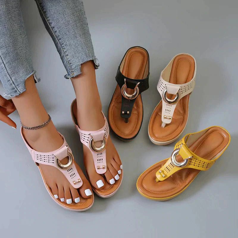 Blythe | Elegante Keilsandalen