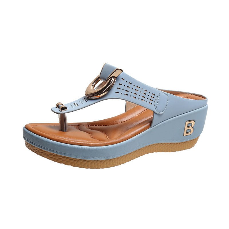 Blythe | Elegante Keilsandalen
