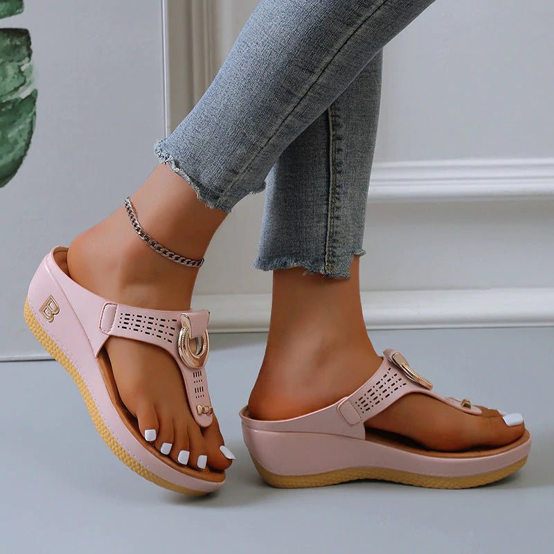 Blythe | Elegante Keilsandalen