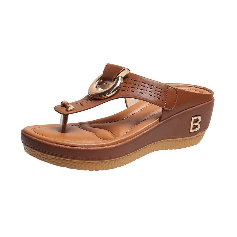 Blythe | Elegante Keilsandalen