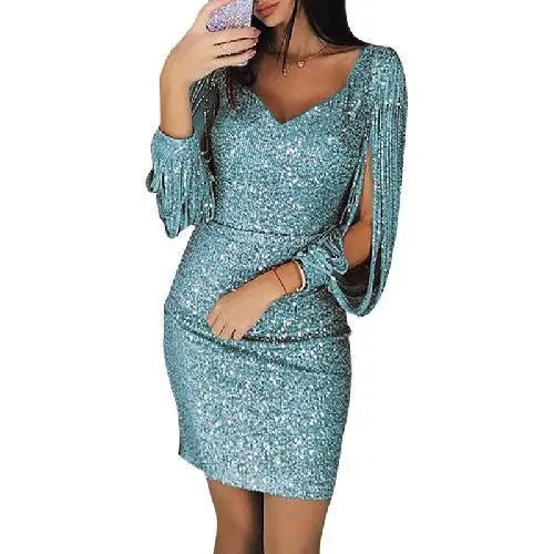 Amelinde | Funkelndes Abend-Minikleid