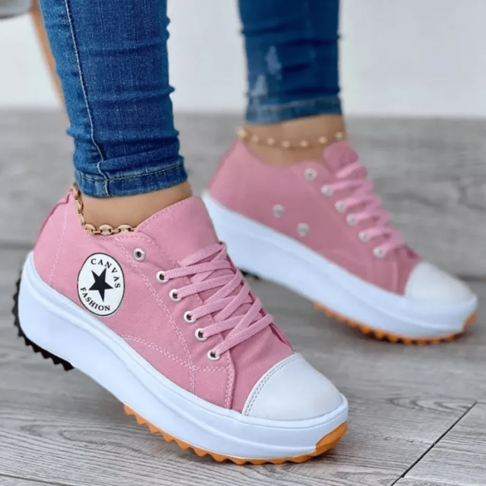 Abigail | Trendige Plateau-Sneaker