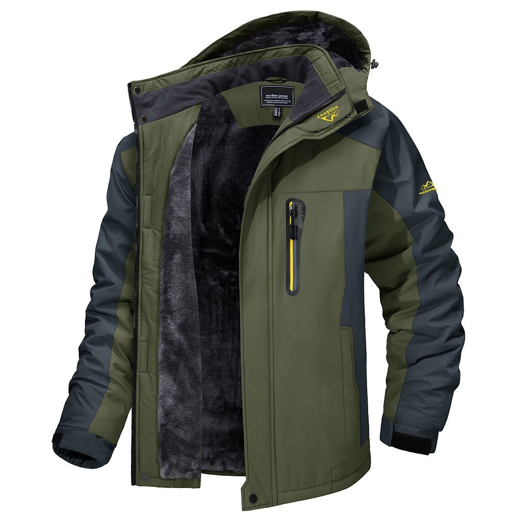 Wasserdichte, winddichte Outdoorjacke für Herren – Carl 