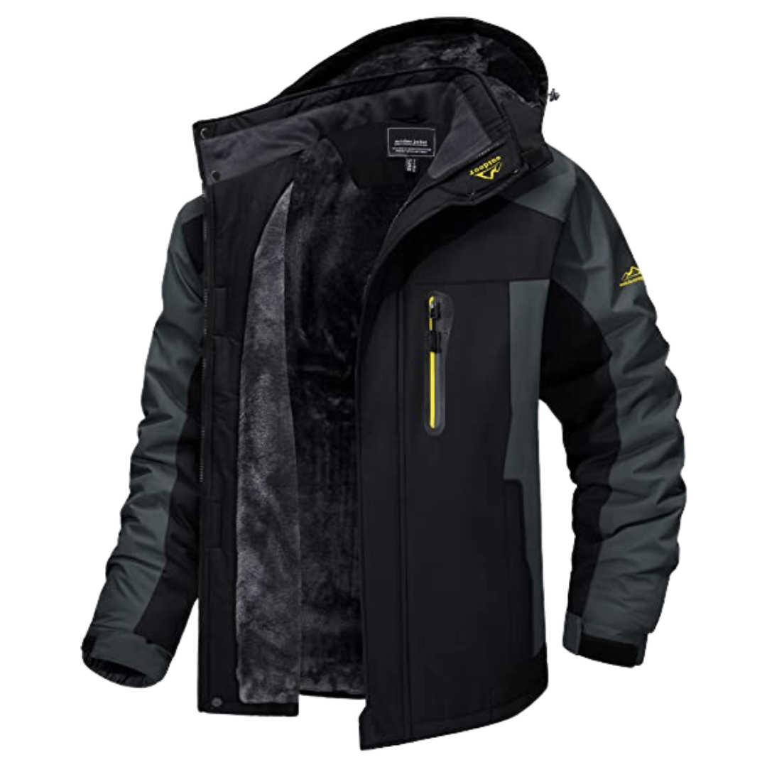 Wasserdichte, winddichte Outdoorjacke für Herren – Carl 