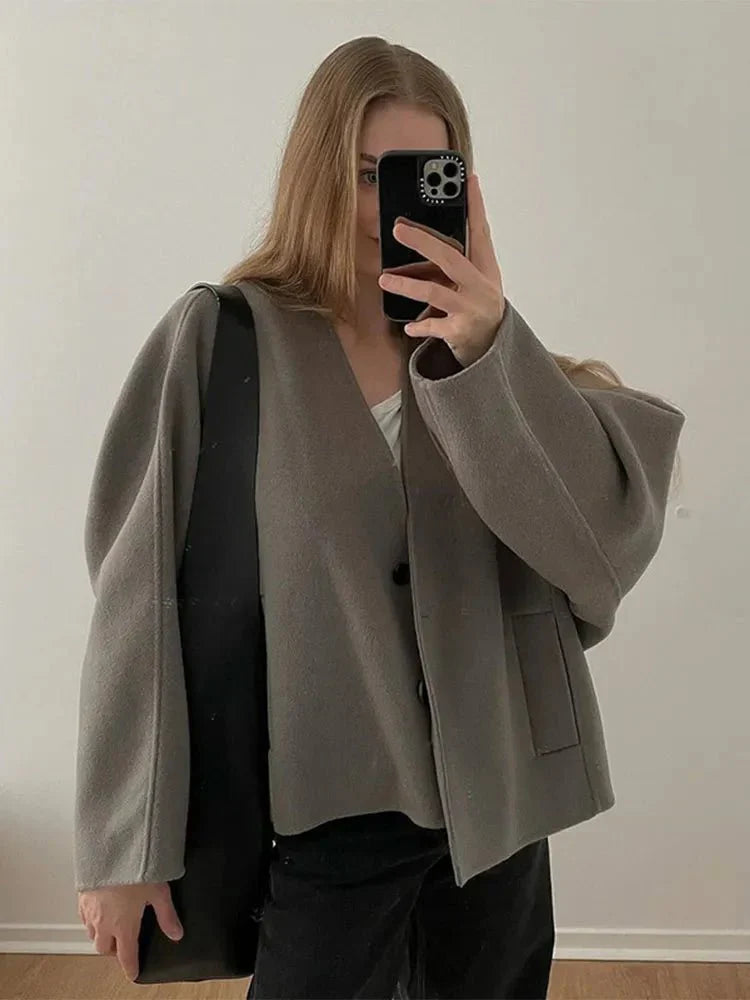 Noraya | Kuscheliger Oversize-Mantel