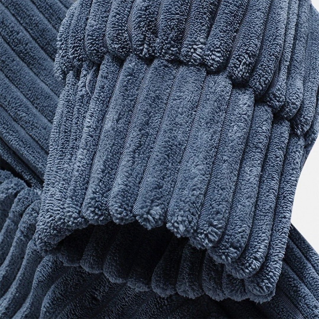 Stellan | Strukturierter Hoodie mit Kapuze mit Kordelzug