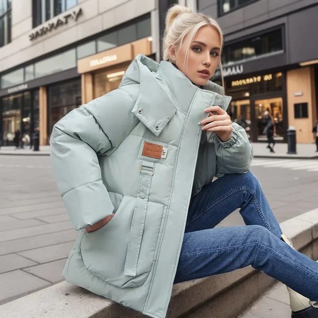 Hazel | Warme, isolierte Winterjacke