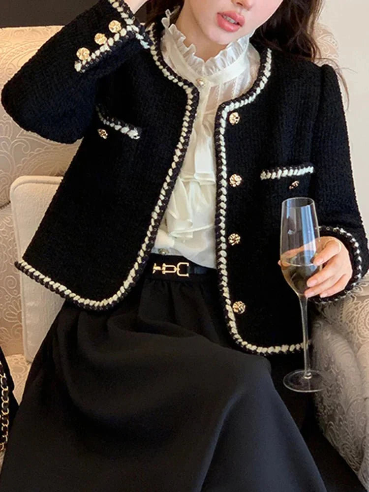 Virelda | Vintage-inspirierter Tweed-Blazer