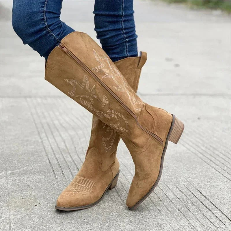 Gundalena | Westernstiefel im Vintage-Look