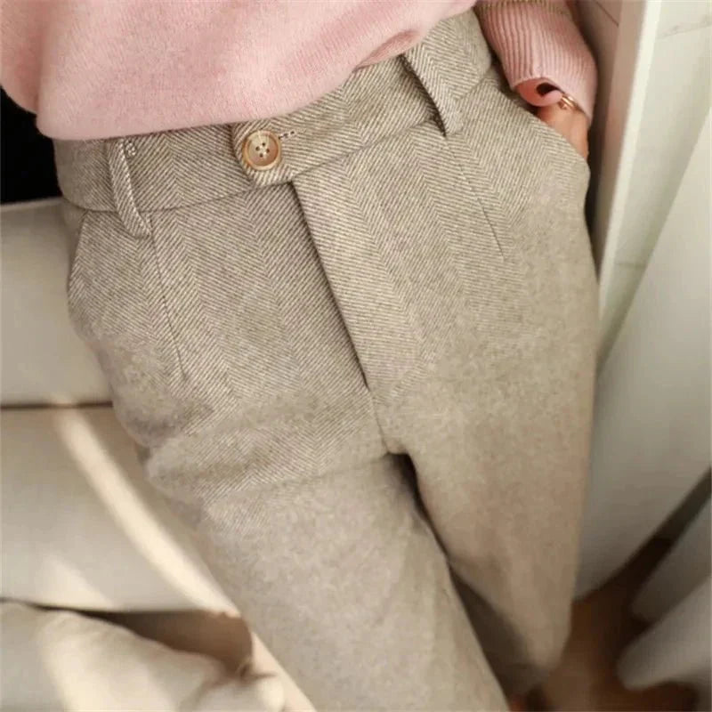 Halley | Maßgeschneiderte Hose mit hoher Taille