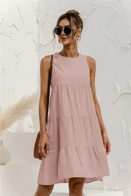Adeline | Lässiges, fließendes Kleid