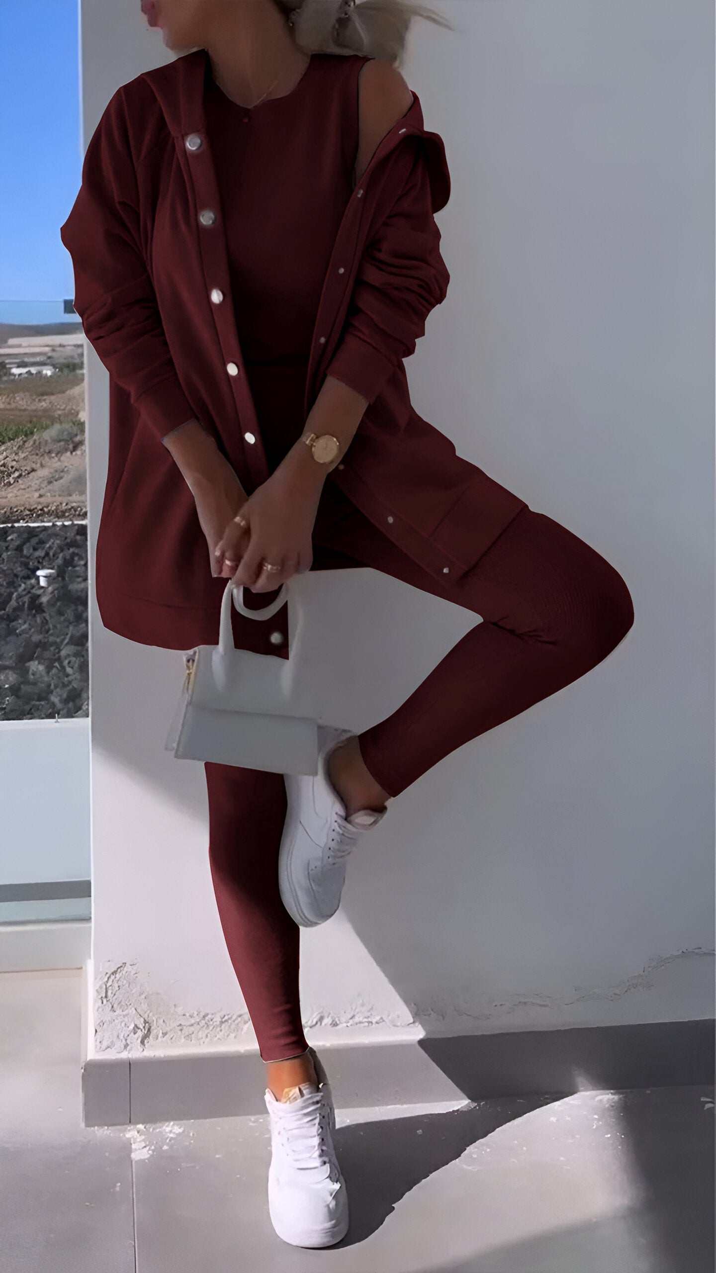 Renaya | Set aus Kapuzenpullover und Leggings