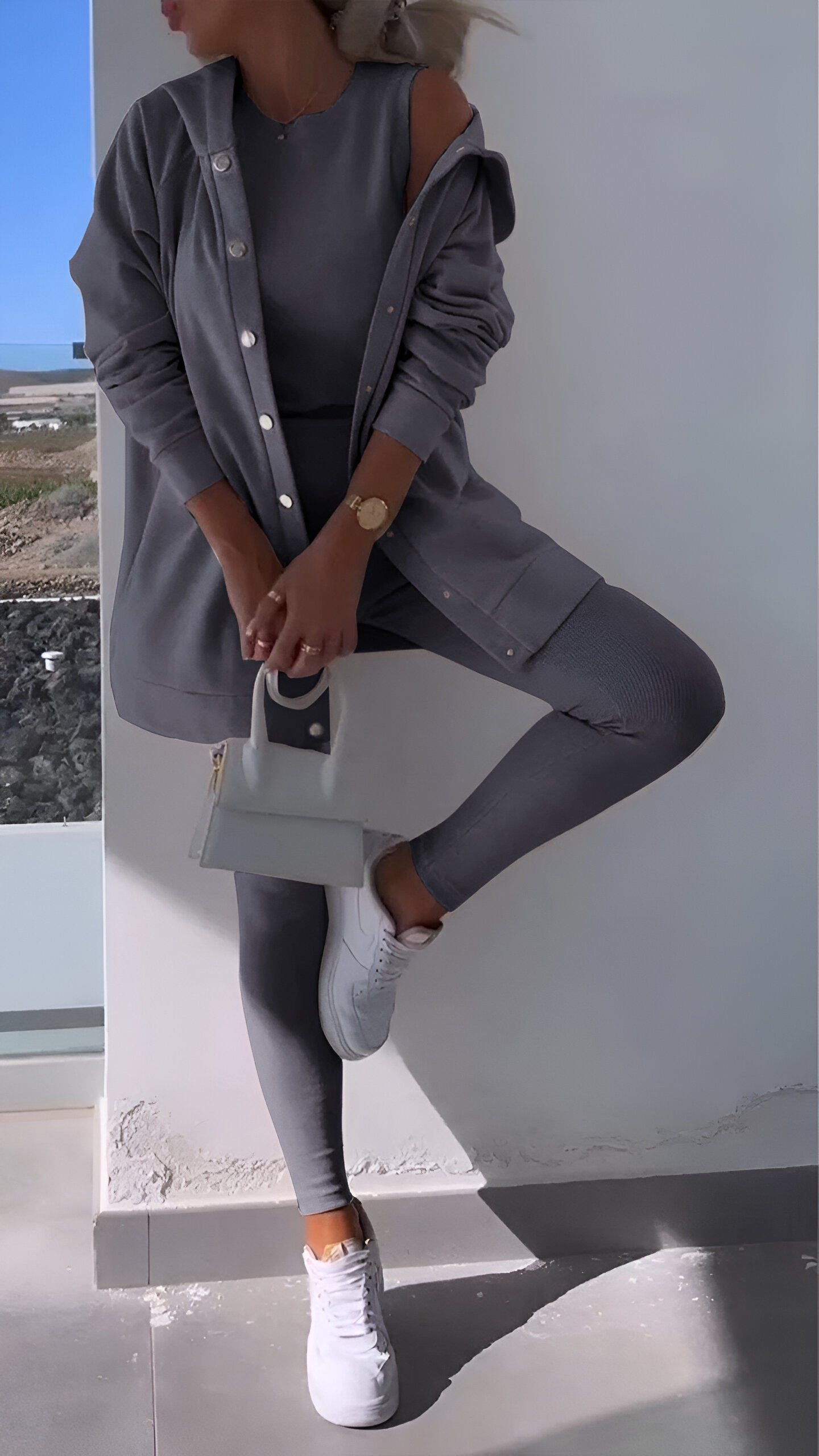 Renaya | Set aus Kapuzenpullover und Leggings