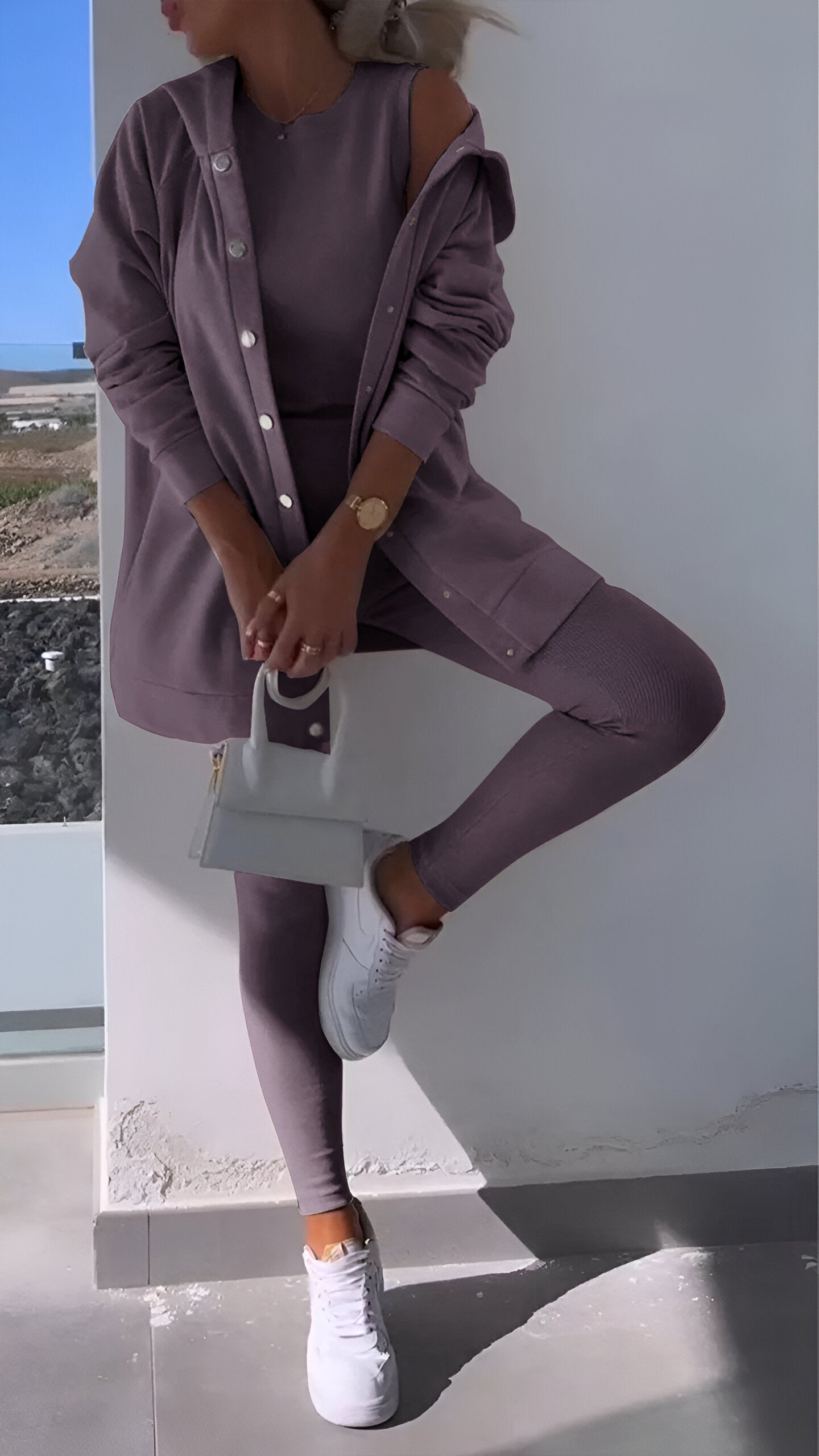 Renaya | Set aus Kapuzenpullover und Leggings