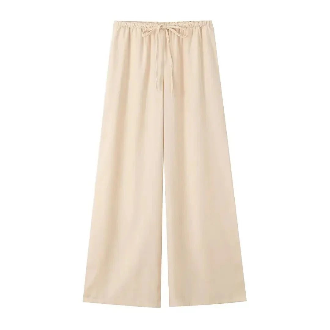 Selah | Elegantes zweiteiliges Wickeltop und Hose