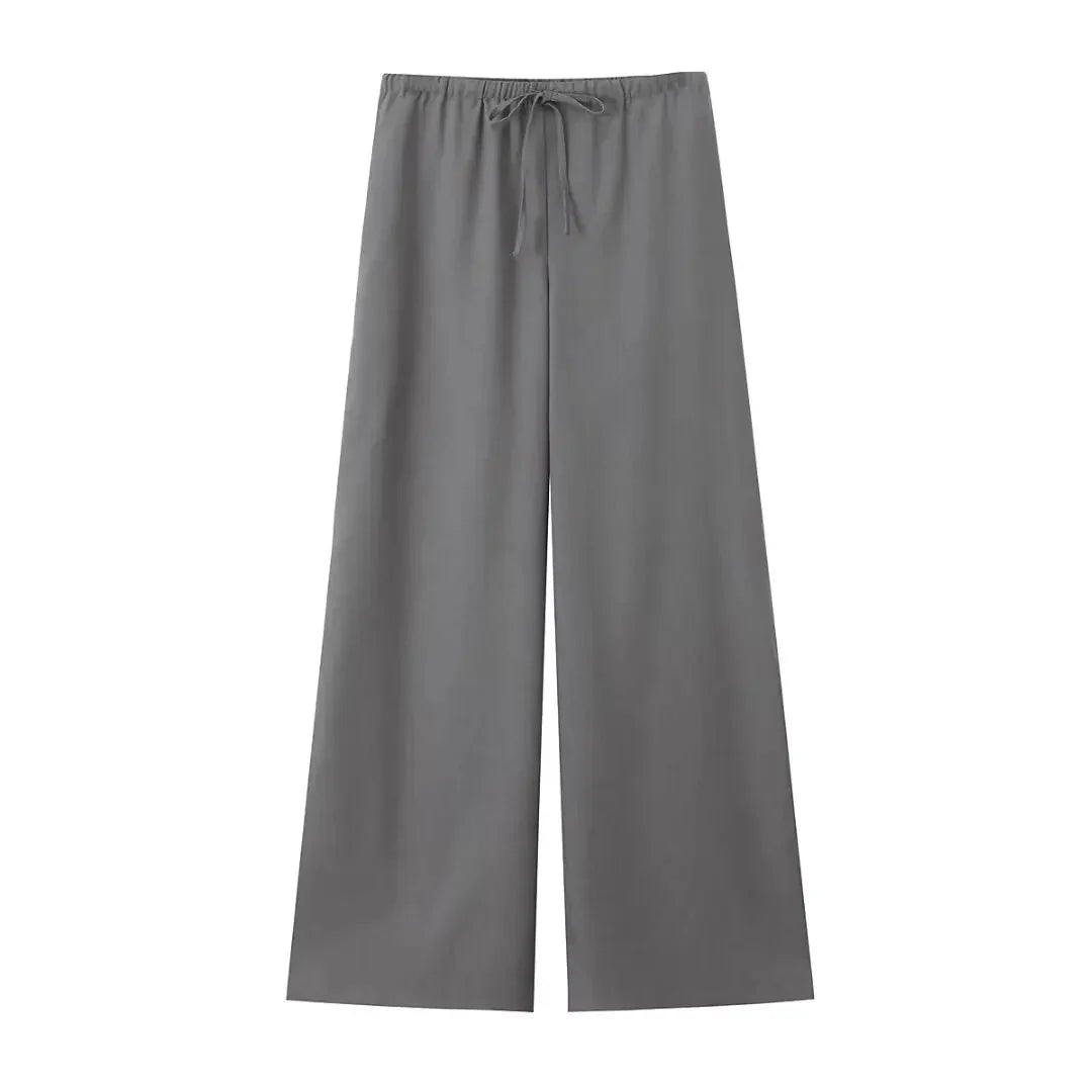 Selah | Elegantes zweiteiliges Wickeltop und Hose