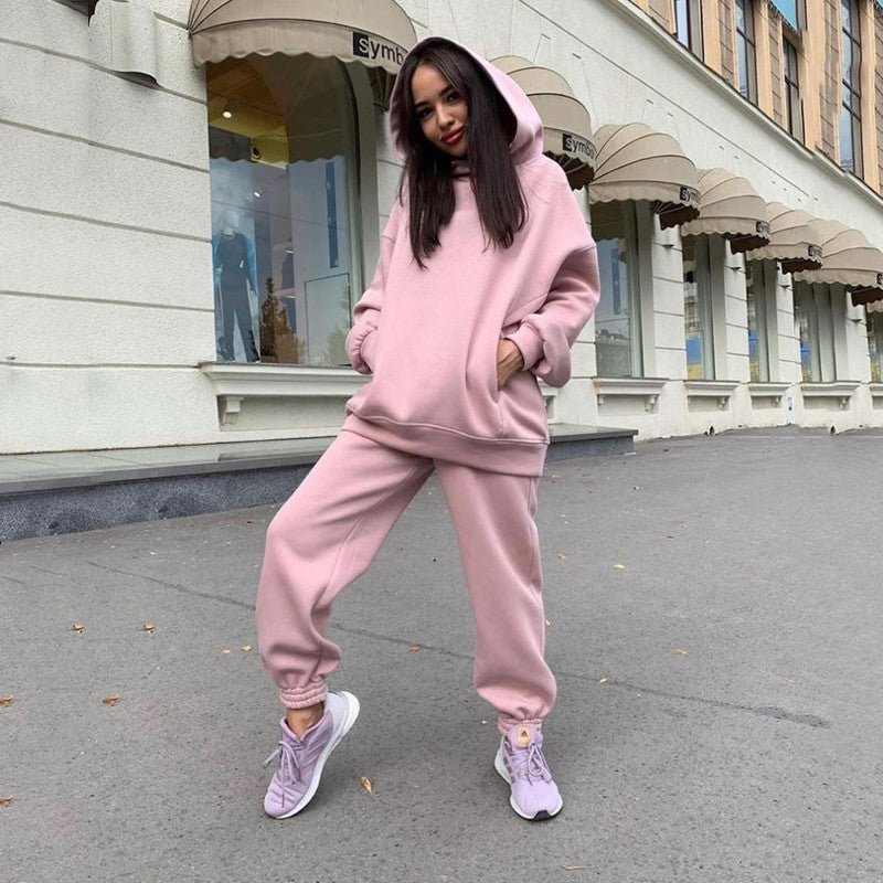 Nyrelith | Bequemes Hoodie- und Jogger-Duo