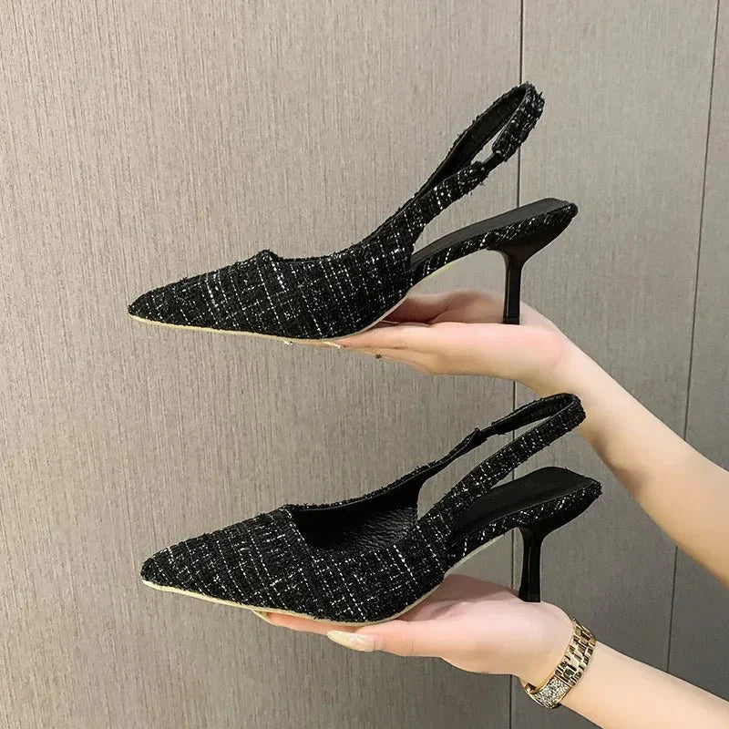 Anara | Feminine Slingback Heels