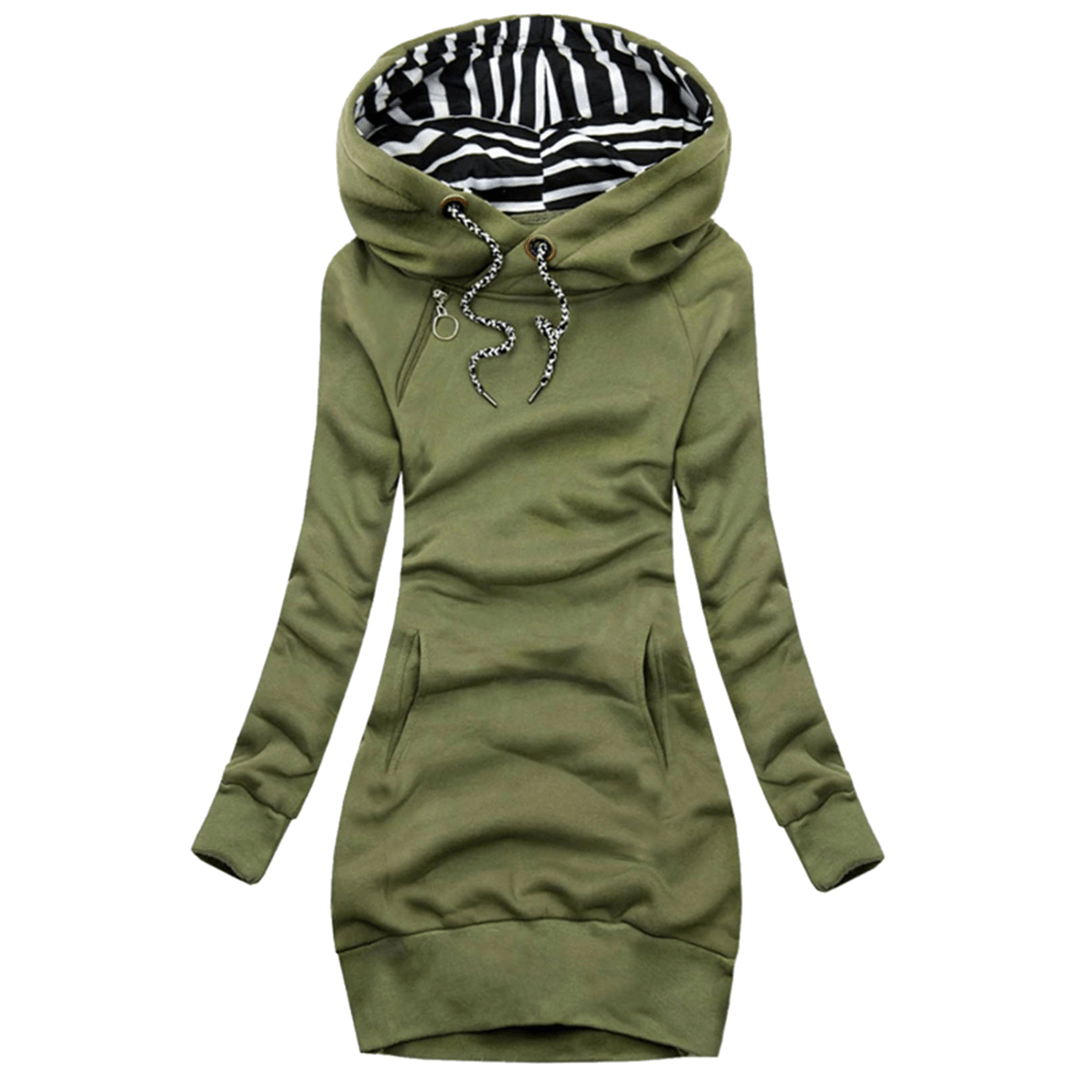 Quinley | Lässiges Hoodie-Kleid