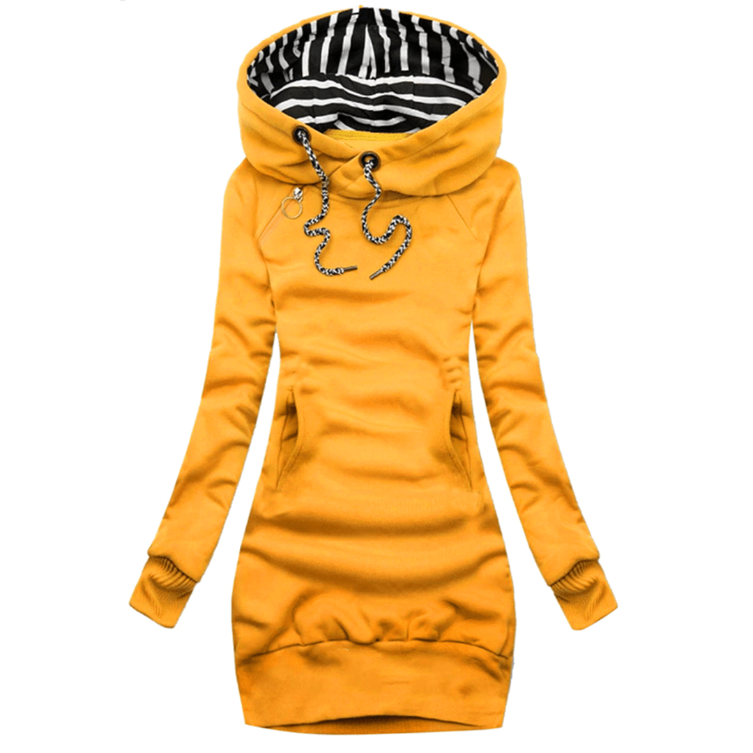 Quinley | Lässiges Hoodie-Kleid