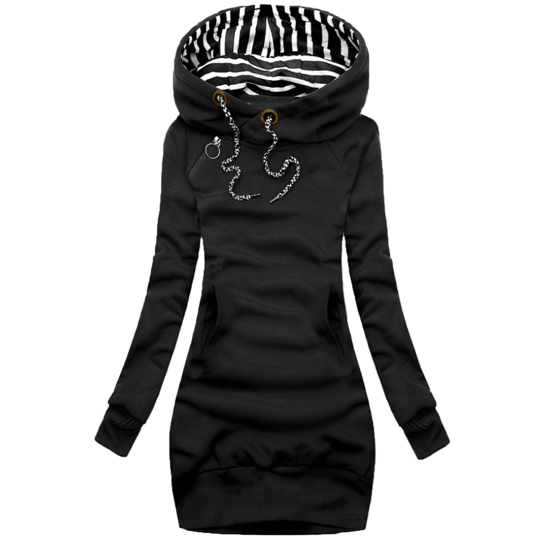 Quinley | Lässiges Hoodie-Kleid