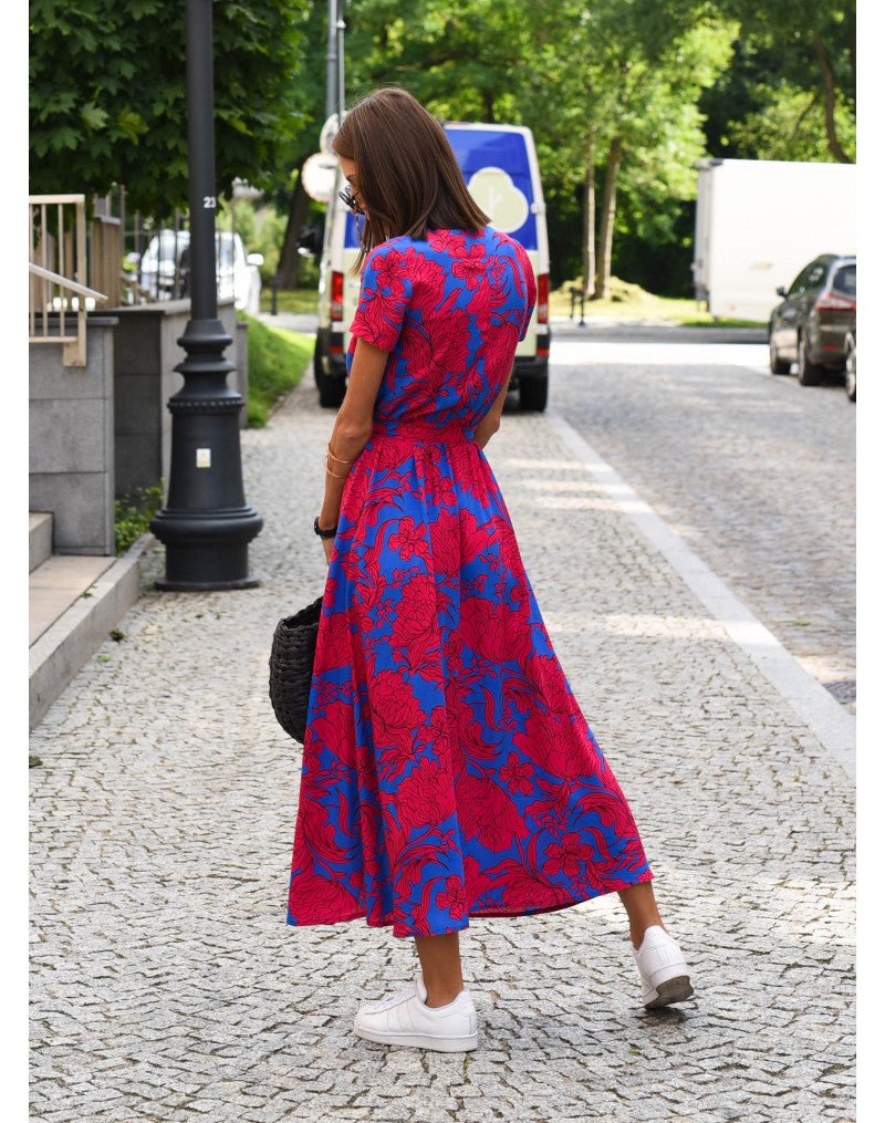 Leopolda | Wickelkleid mit Blumenmuster