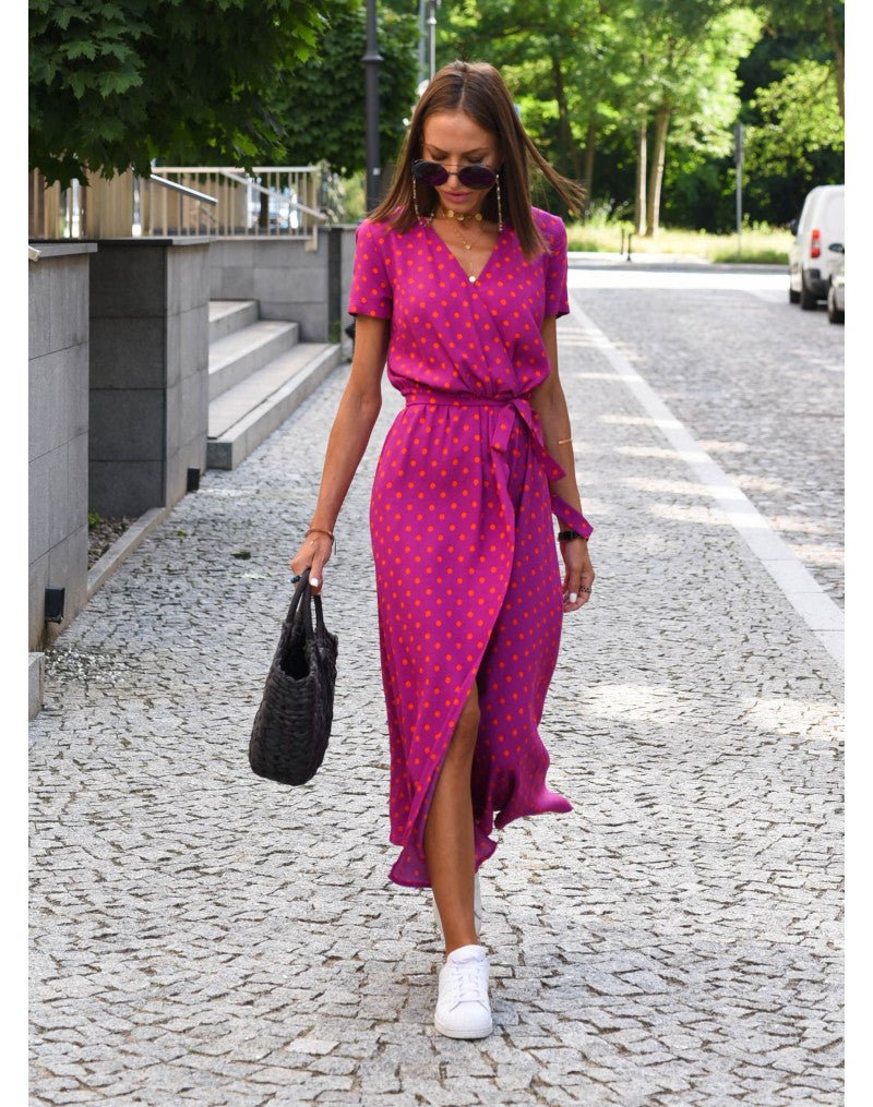 Leopolda | Wickelkleid mit Blumenmuster