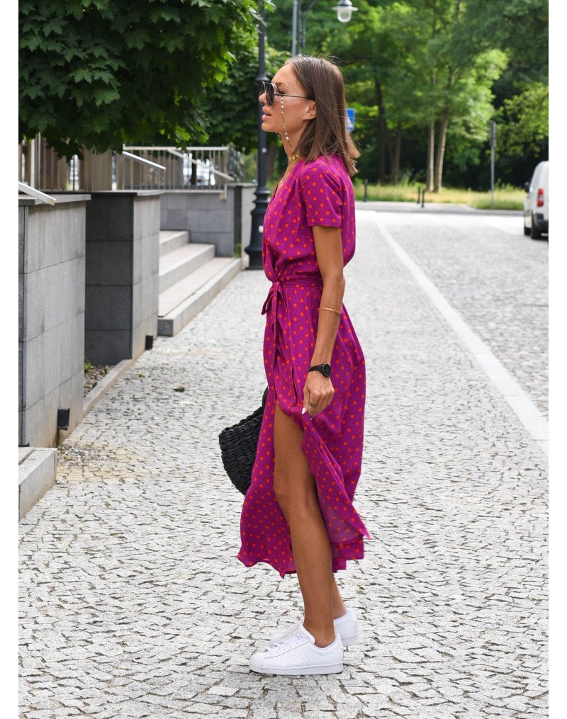 Leopolda | Wickelkleid mit Blumenmuster