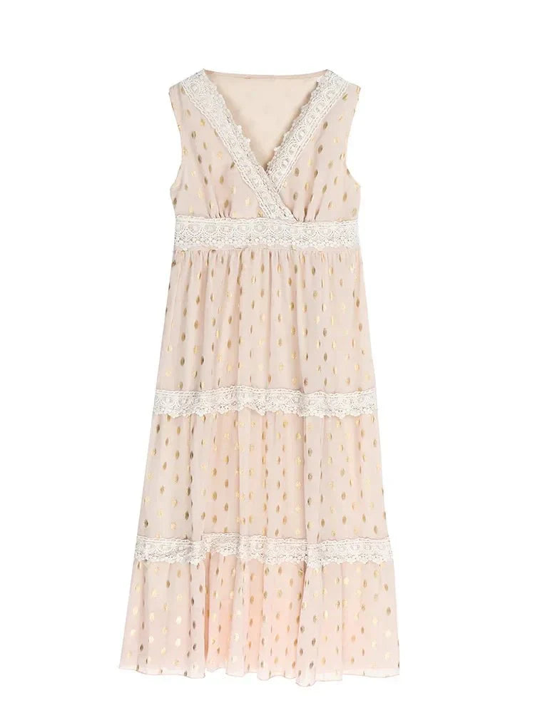 Serelith | Boho-Maxikleid aus Spitze