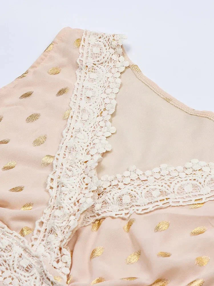 Serelith | Boho-Maxikleid aus Spitze