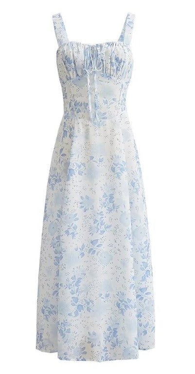 Zaryelle | Bloomcut-Midikleid mit Schlitz